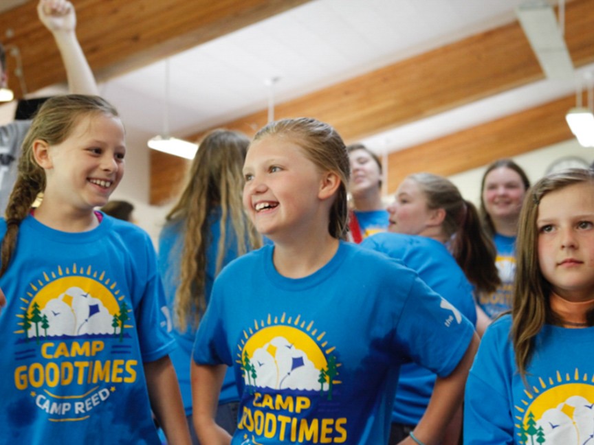 Camp Goodtimes, a summer camp for children battling cancer. The camp allows kids, with the assistance of medical professionals, to attend a week of camp and be kids again. Impact